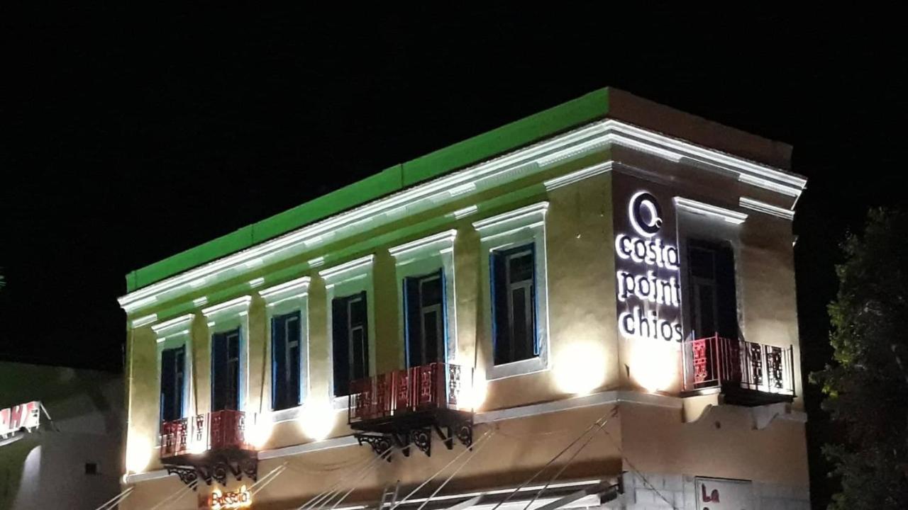 Costa Point Chios Lejlighedshotel Eksteriør billede