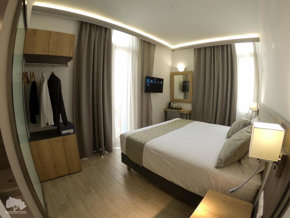 Costa Point Chios Lejlighedshotel Eksteriør billede