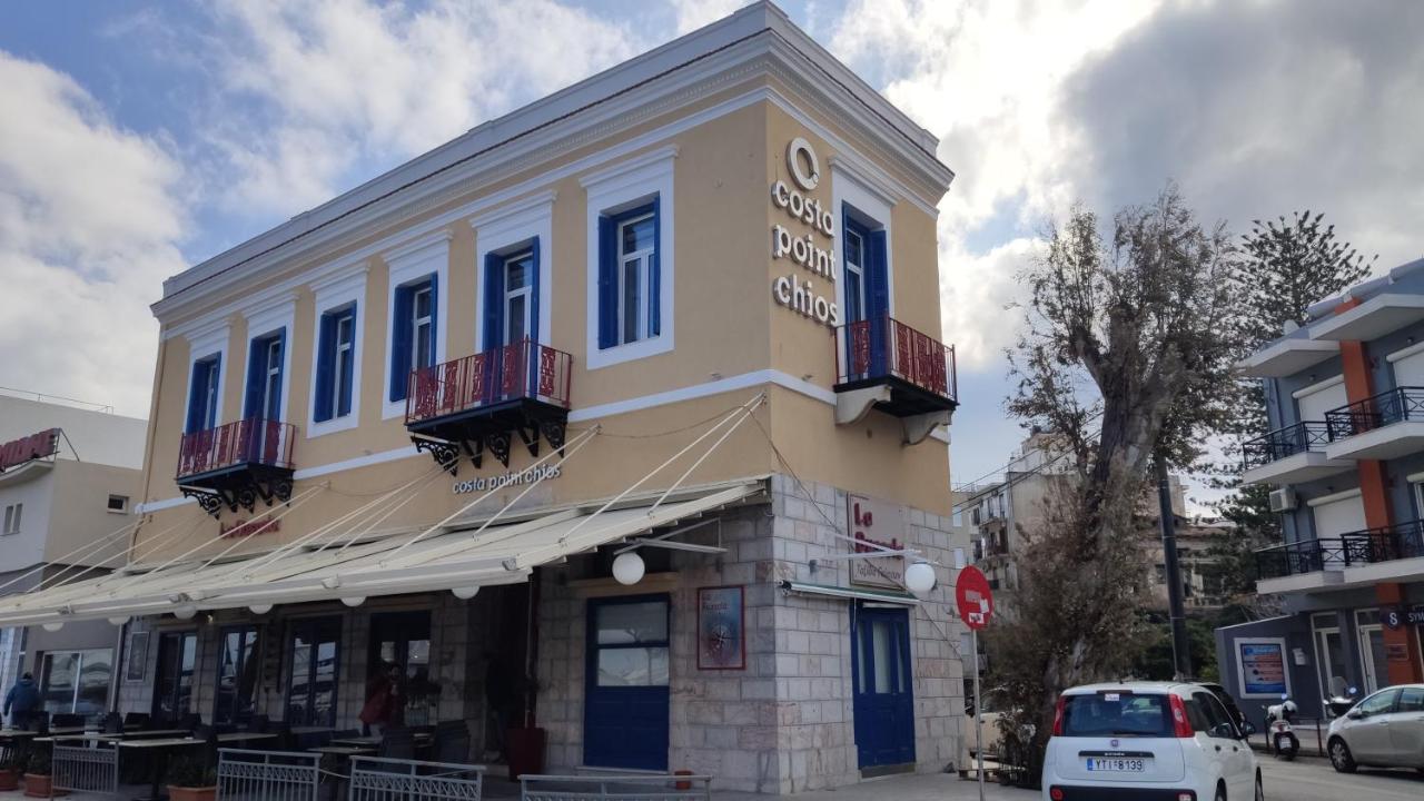 Costa Point Chios Lejlighedshotel Eksteriør billede