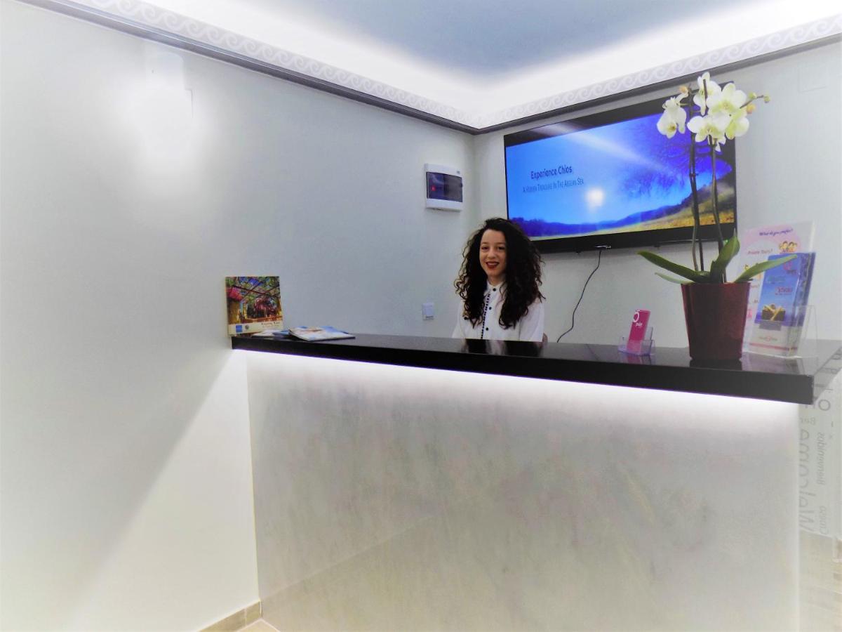 Costa Point Chios Lejlighedshotel Eksteriør billede