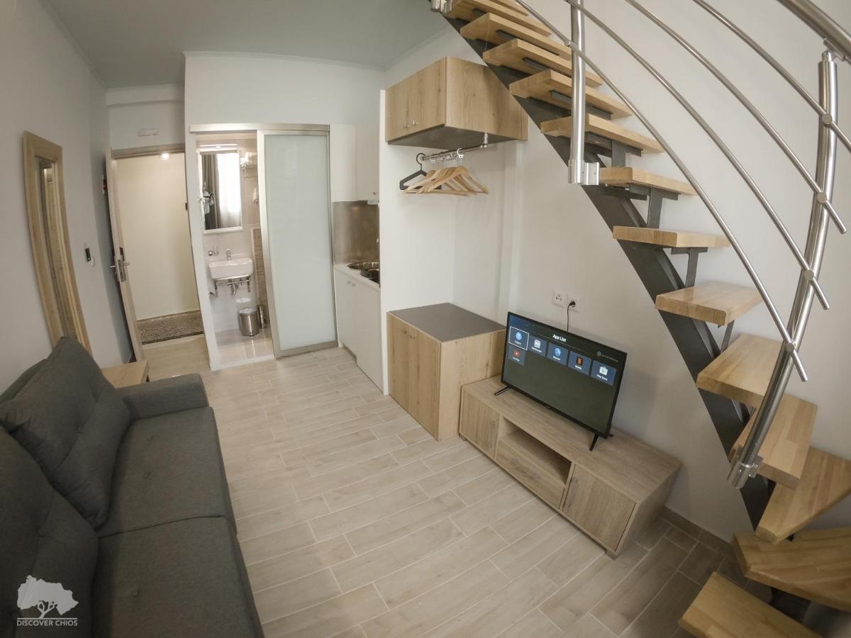 Costa Point Chios Lejlighedshotel Eksteriør billede