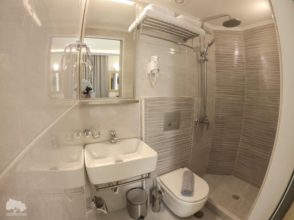 Costa Point Chios Lejlighedshotel Eksteriør billede